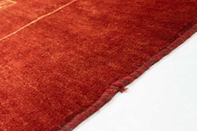 Gabbeh Teppich - Perser 163 x 190 cm - rot