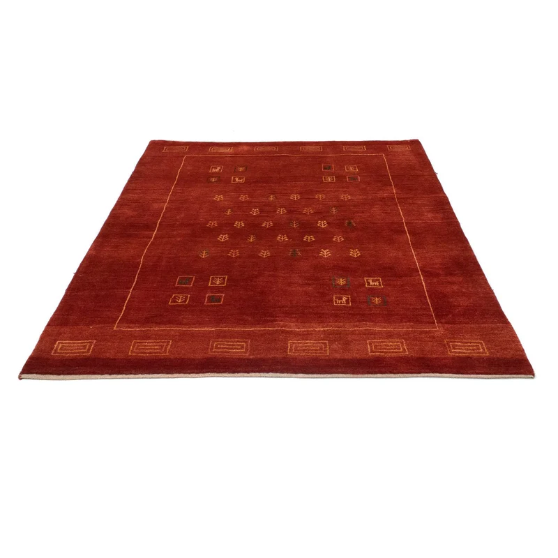 Gabbeh Teppich - Perser 163 x 190 cm - rot