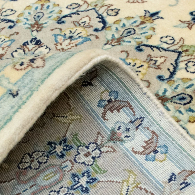 Perserteppich - Keshan 137 x 210 cm - beige