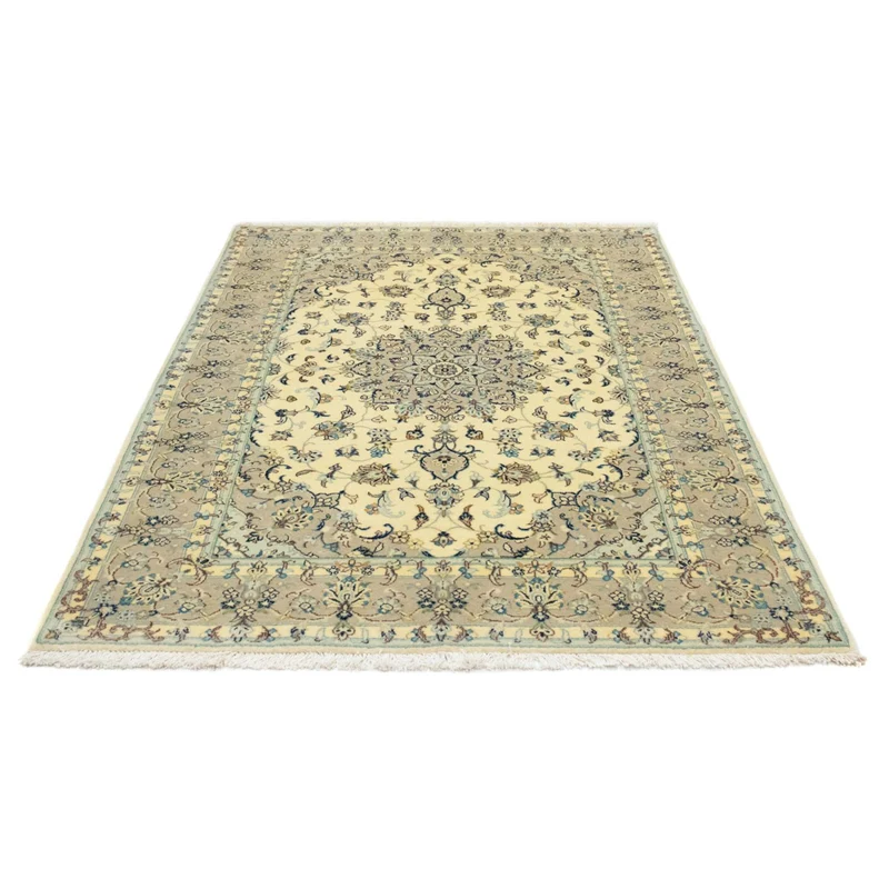 Perserteppich - Keshan 137 x 210 cm - beige