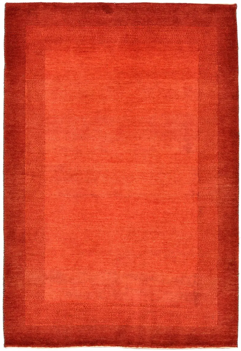 Loribaft Teppich Perser 101x149cm - Orientteppich - rot