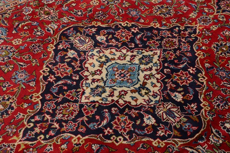 Perserteppich - Keshan 237 x 345 cm - rot