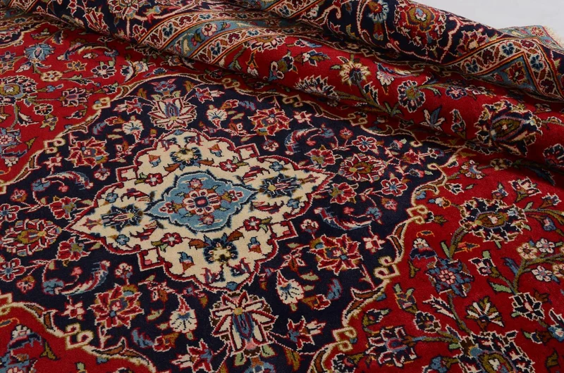 Perserteppich - Keshan 237 x 345 cm - rot