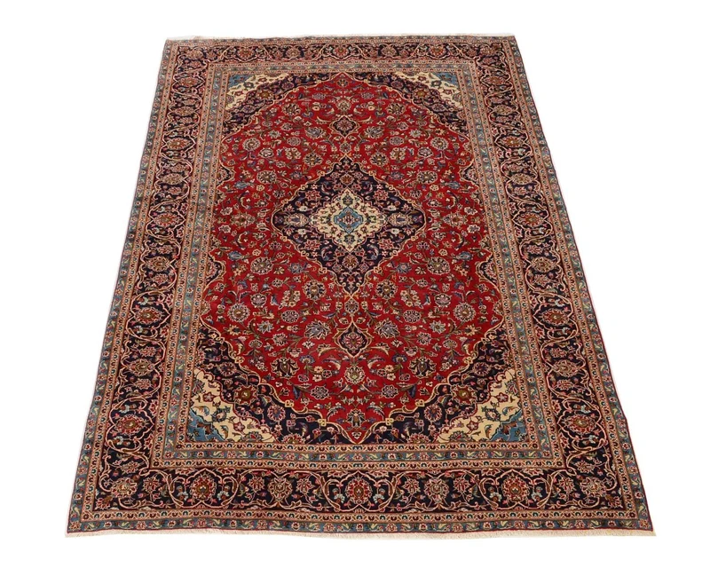 Perserteppich - Keshan 237 x 345 cm - rot