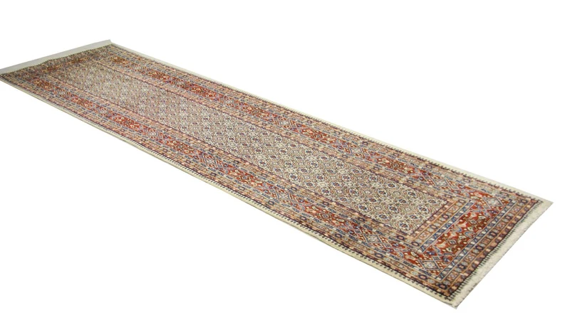 Perserteppich - Keshan 78 x 299 cm - blau