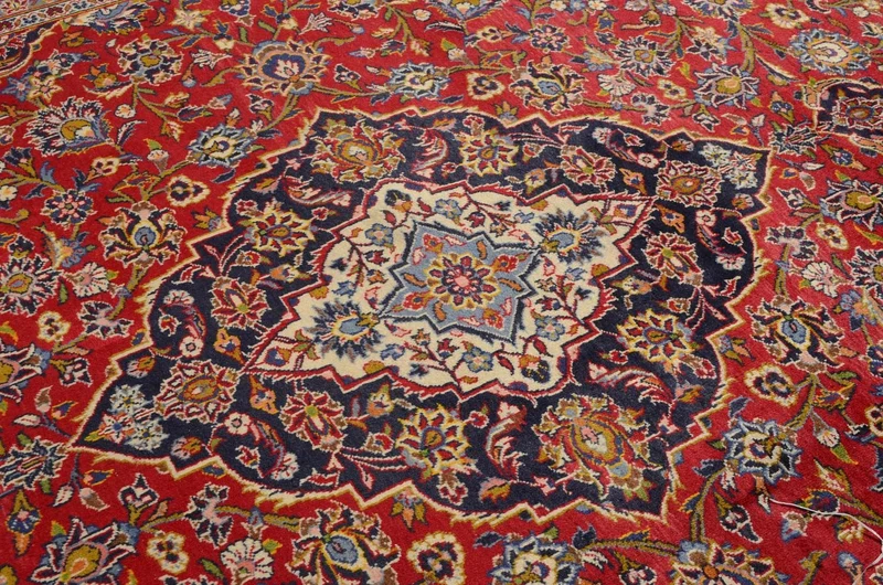 Perserteppich - Keshan 246 x 349 cm - rot