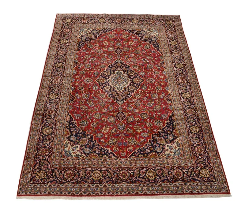 Perserteppich - Keshan 246 x 349 cm - rot