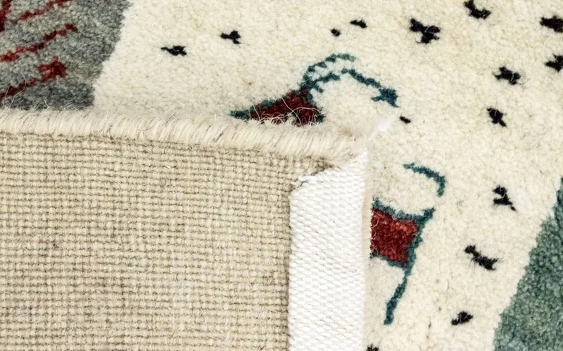 Gabbeh Teppich - Loribaft Indus 150 x 198 cm - bunt