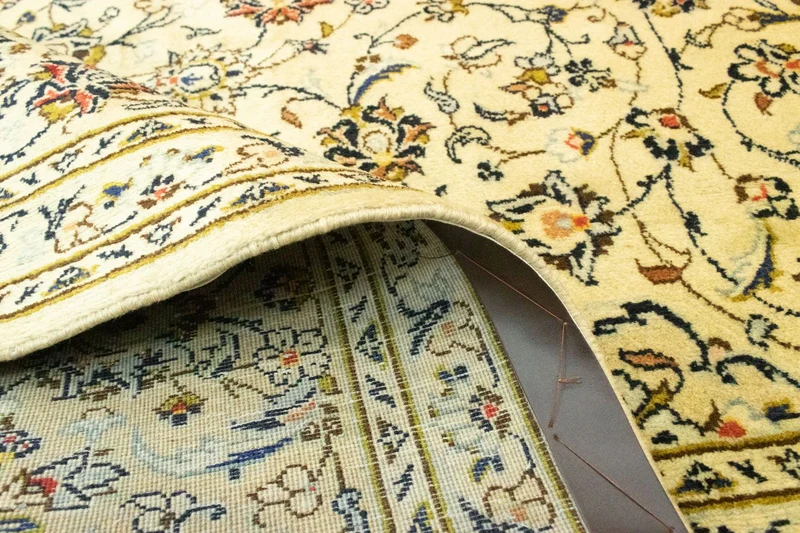 Perserteppich - Keshan 254 x 350 cm - beige