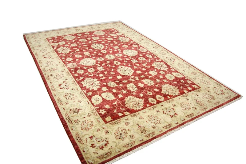 Ziegler Teppich 170 x 245 cm - rot
