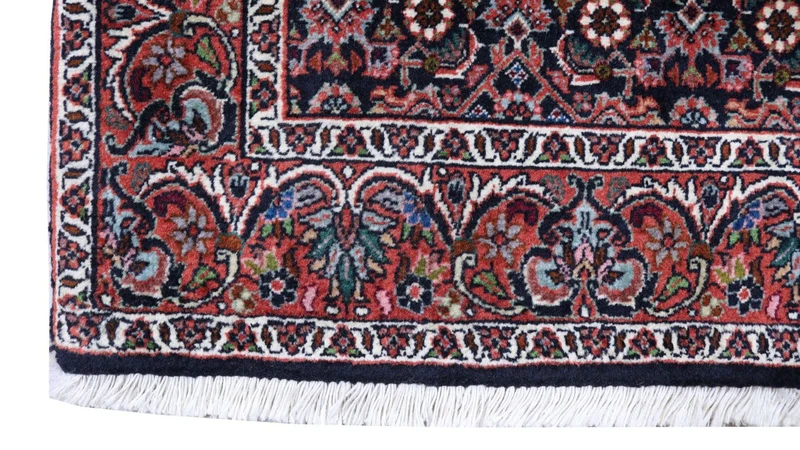 Perserteppich - Bidjar 109 x 178 cm - dunkelrot