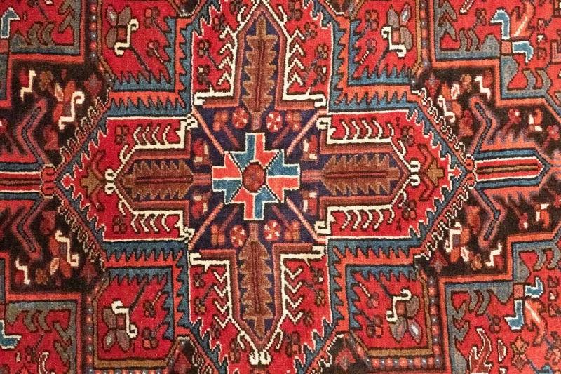 Perserteppich - Nomadic 203 x 280 cm - rost