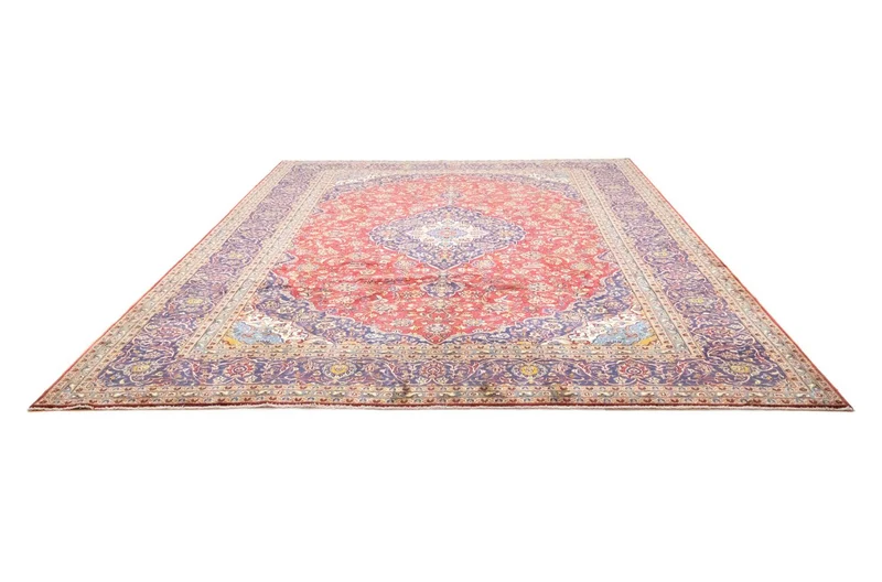 Perserteppich - Keshan 304 x 401 cm - rot