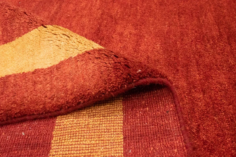 Gabbeh Teppich - Perser 152 x 190 cm - rot