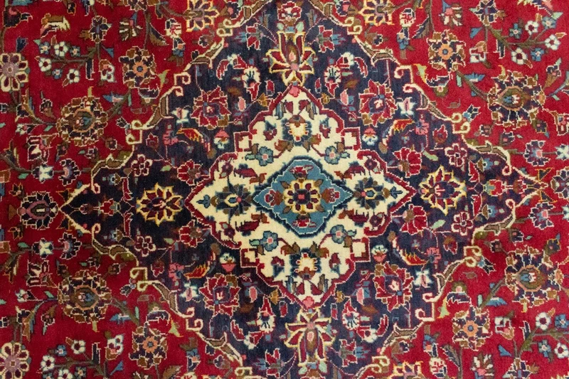 Perserteppich - Keshan 249 x 360 cm - rot