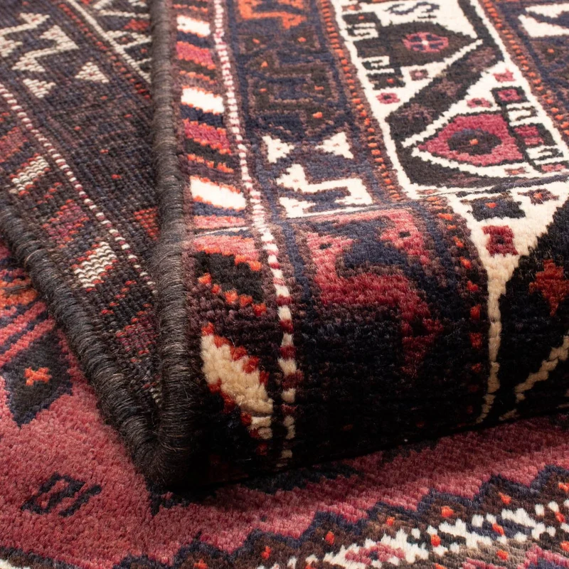 Perserteppich - Nomadic 206 x 303 cm - dunkelrot