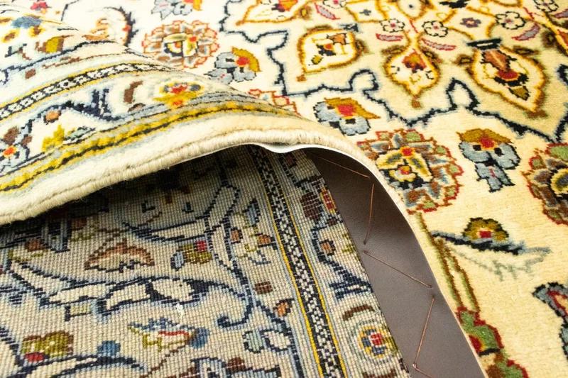 Perserteppich - Keshan 195 x 295 cm - beige
