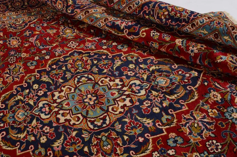 Perserteppich - Keshan 240 x 358 cm - rot