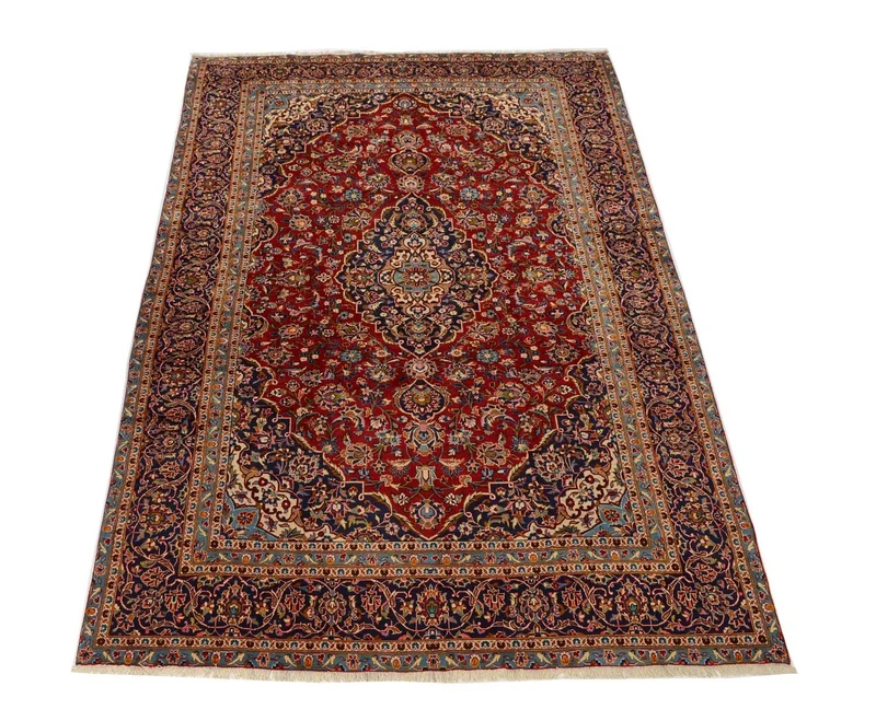 Perserteppich - Keshan 240 x 358 cm - rot