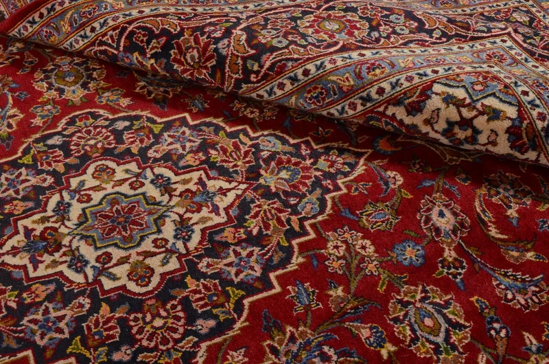 Perserteppich - Keshan 199 x 300 cm - rot