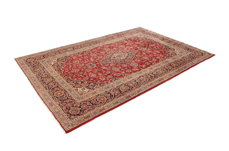 Perserteppich - Keshan 199 x 300 cm - rot