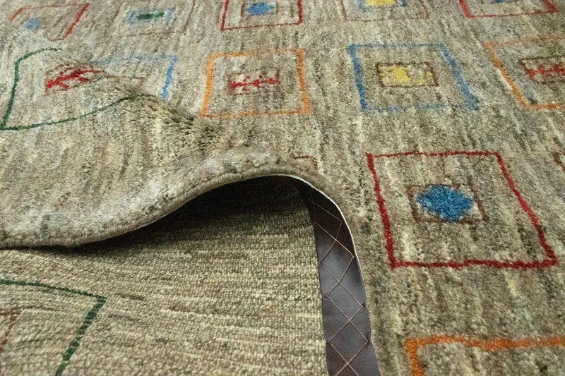 Gabbeh Teppich - Perser 154 x 206 cm - mehrfarbig