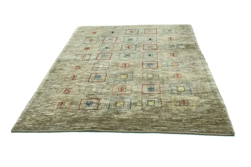 Gabbeh Teppich - Perser 154 x 206 cm - mehrfarbig