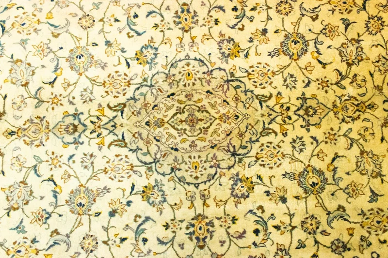 Perserteppich - Keshan 202 x 300 cm - beige