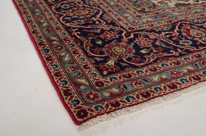 Perserteppich - Keshan 242 x 353 cm - rot