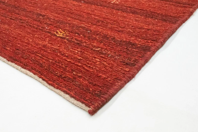 Gabbeh Teppich - Perser 150 x 192 cm - rot