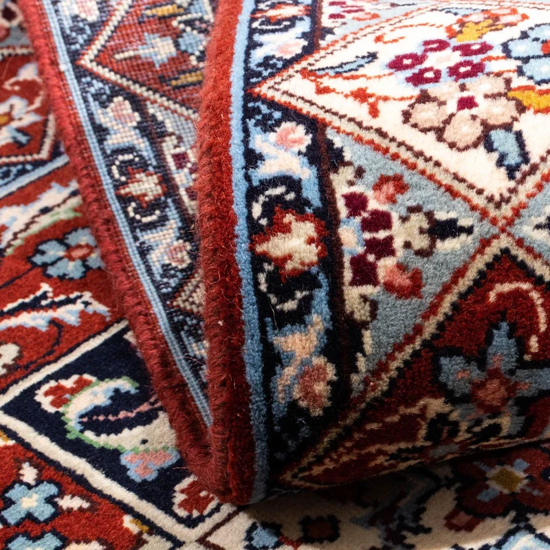 Perserteppich - Keshan 95 x 157 cm - dunkelrot
