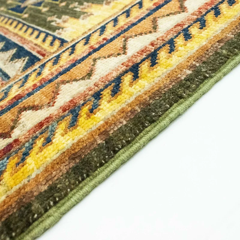 Ziegler Teppich - Modern 155 x 173 cm - grün