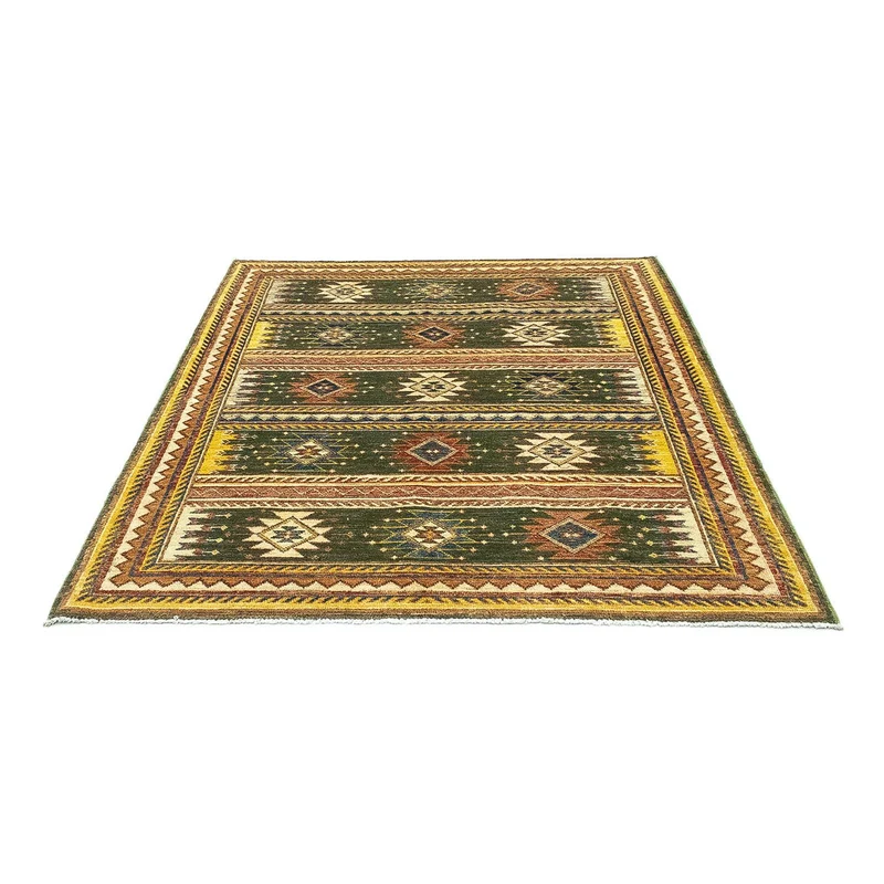 Ziegler Teppich - Modern 155 x 173 cm - grün