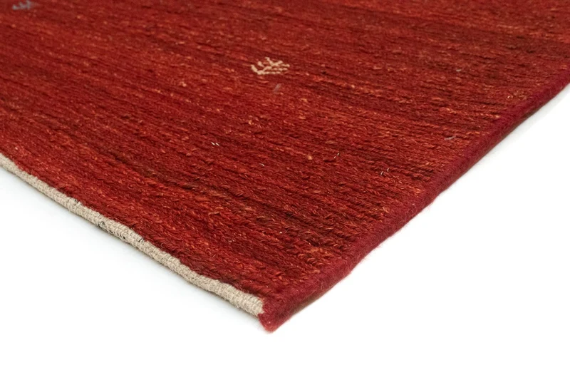Gabbeh Teppich - Perser 152 x 189 cm - rot