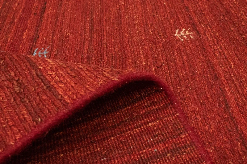 Gabbeh Teppich - Perser 152 x 189 cm - rot
