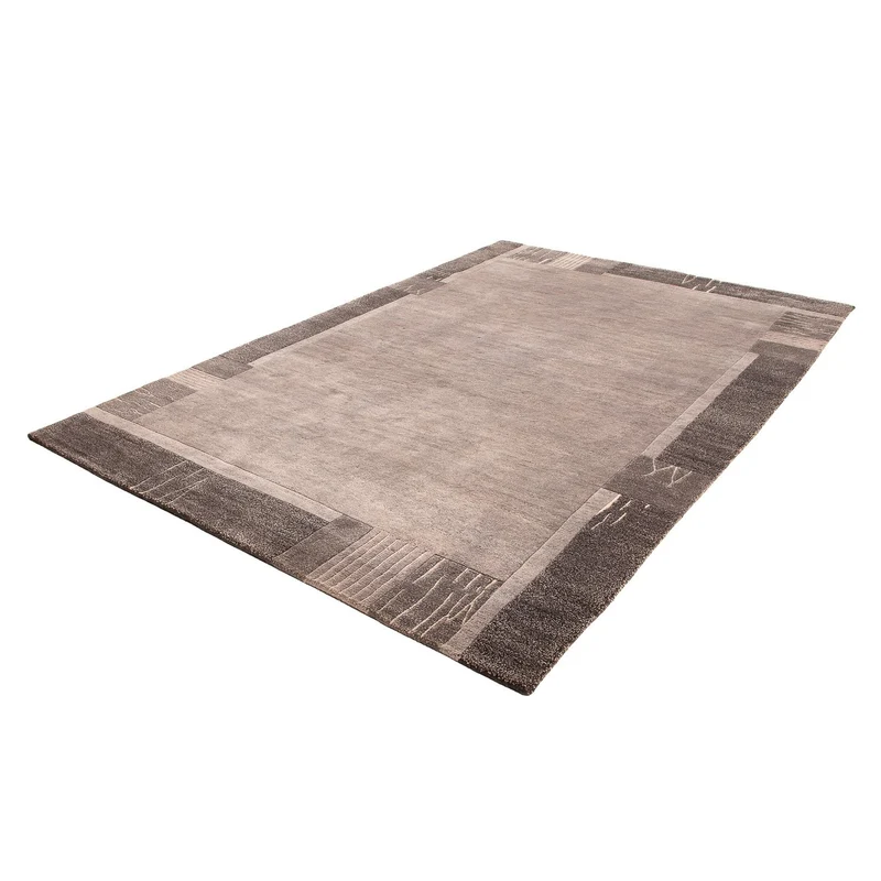 Nepal Teppich 203 x 300 cm - hellchoco
