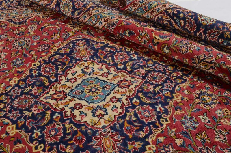 Perserteppich - Keshan 243 x 344 cm - rot