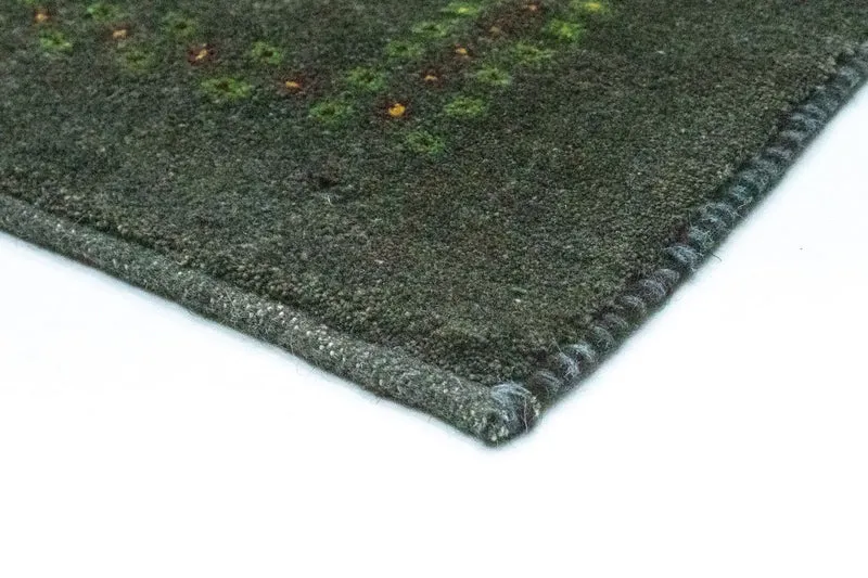 Gabbeh Teppich - Perser 142 x 195 cm - grau