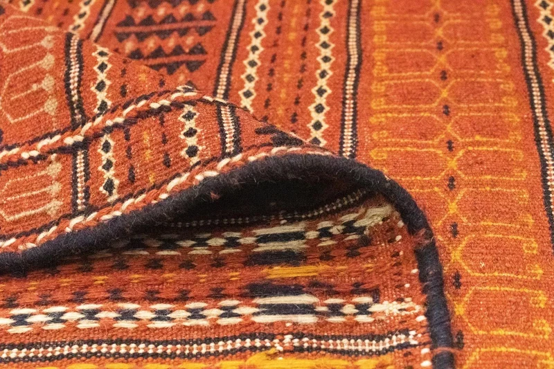 Kelim Teppich - Oriental 173 x 232 cm - braun
