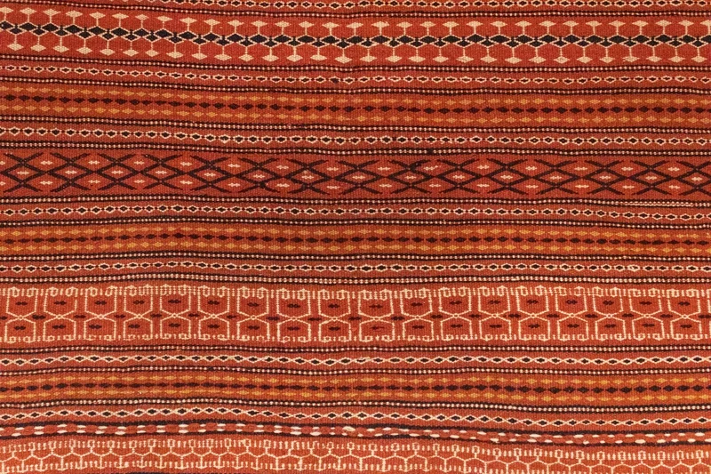 Kelim Teppich - Oriental 166 x 242 cm - braun