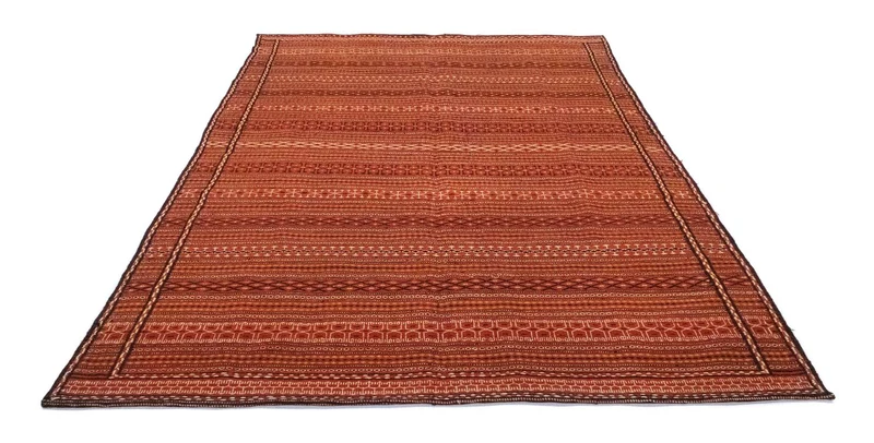Kelim Teppich - Oriental 166 x 242 cm - braun
