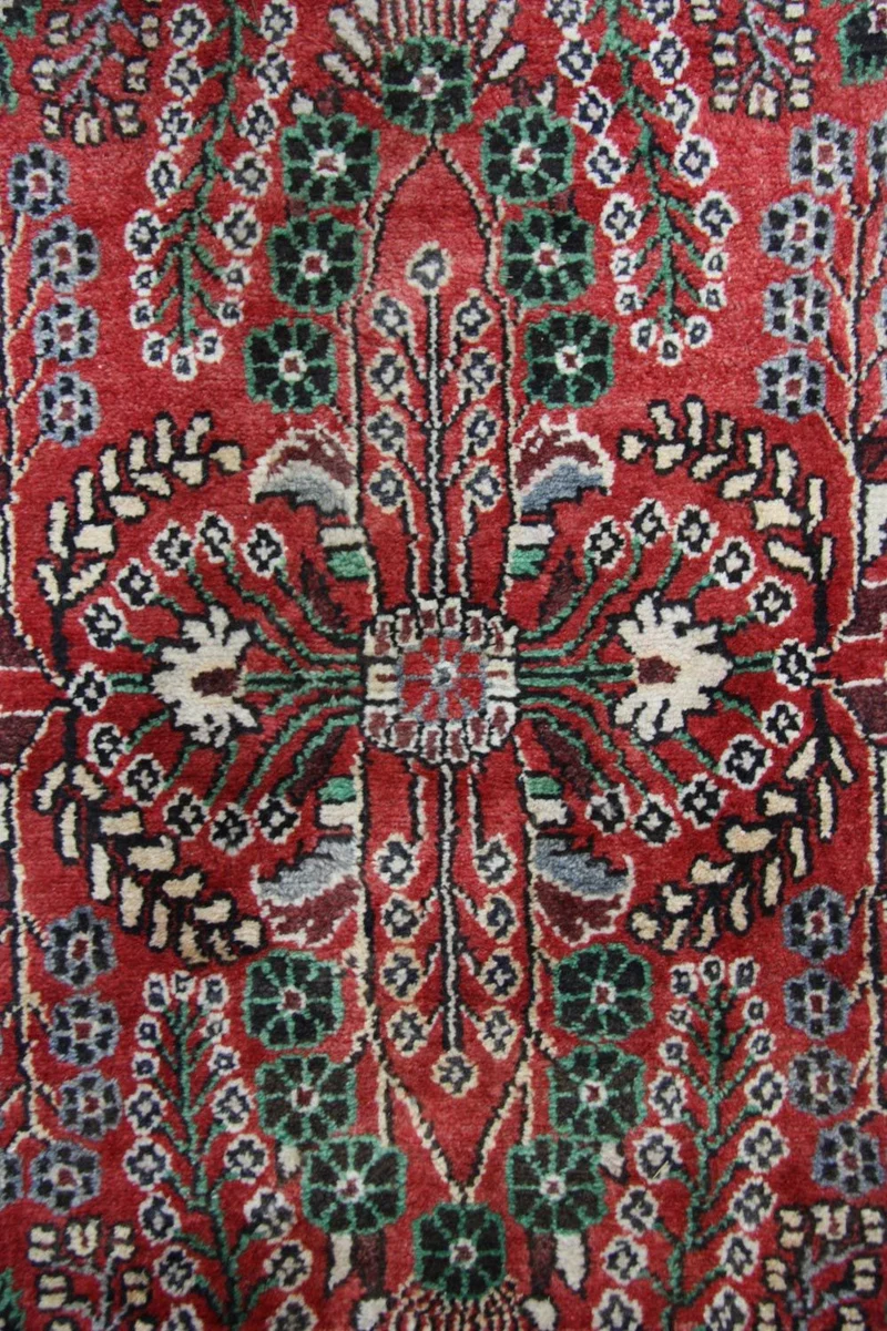 Perserteppich - Nomadic 90 x 453 cm - rot