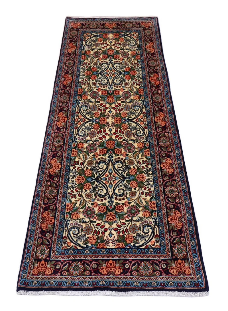 Perserteppich - Bidjar 77 x 203 cm - beige