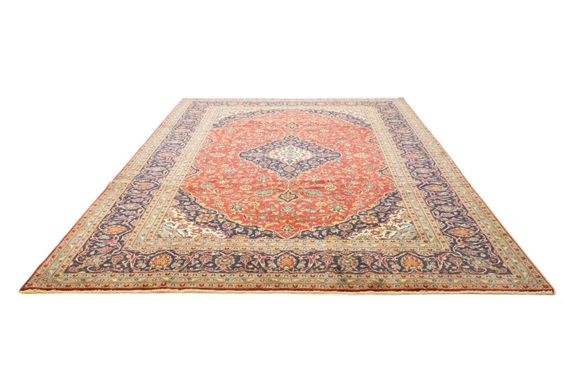 Perserteppich - Keshan 251 x 345 cm - rot