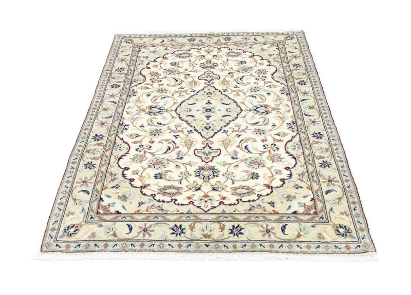 Perserteppich - Keshan 103 x 150 cm - beige