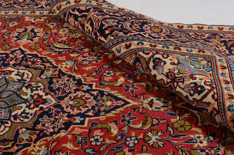 Perserteppich - Keshan 192 x 295 cm - rot