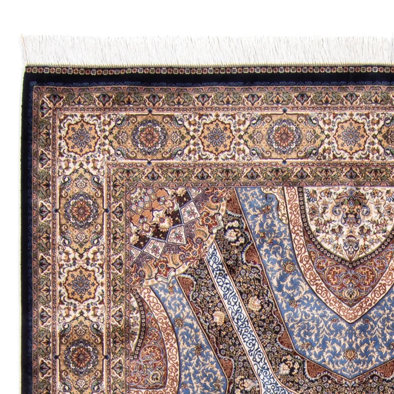 Perserteppich - Ghom - 150 x 230 cm - mehrfarbig