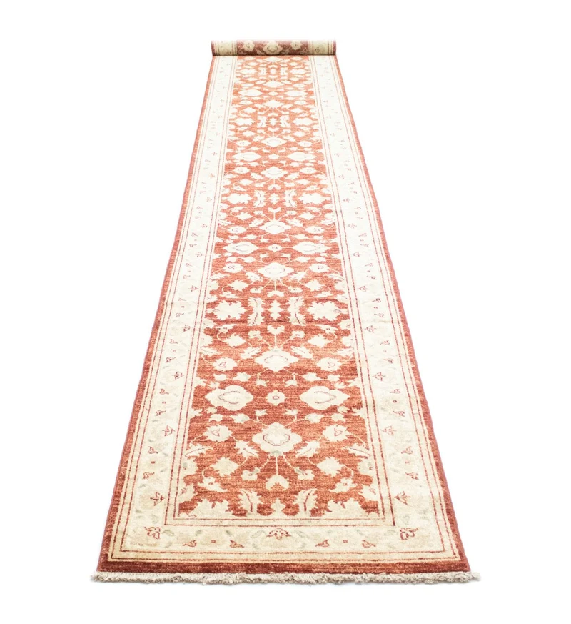 Ziegler Teppich 76 x 532 cm - braun
