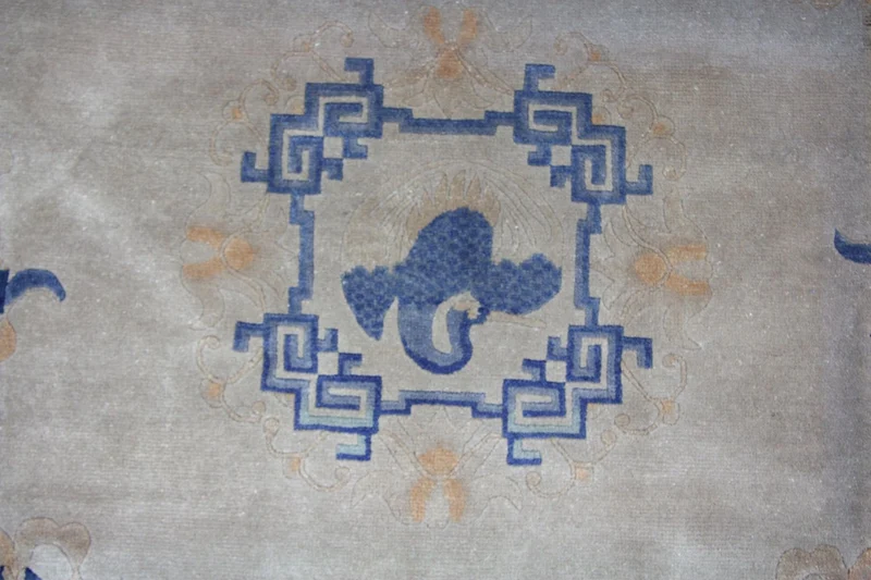 China Teppich 198 x 298 cm - blau