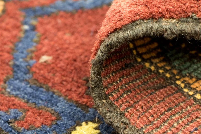 Afghan Teppich - Kunduz 211 x 294 cm - rot